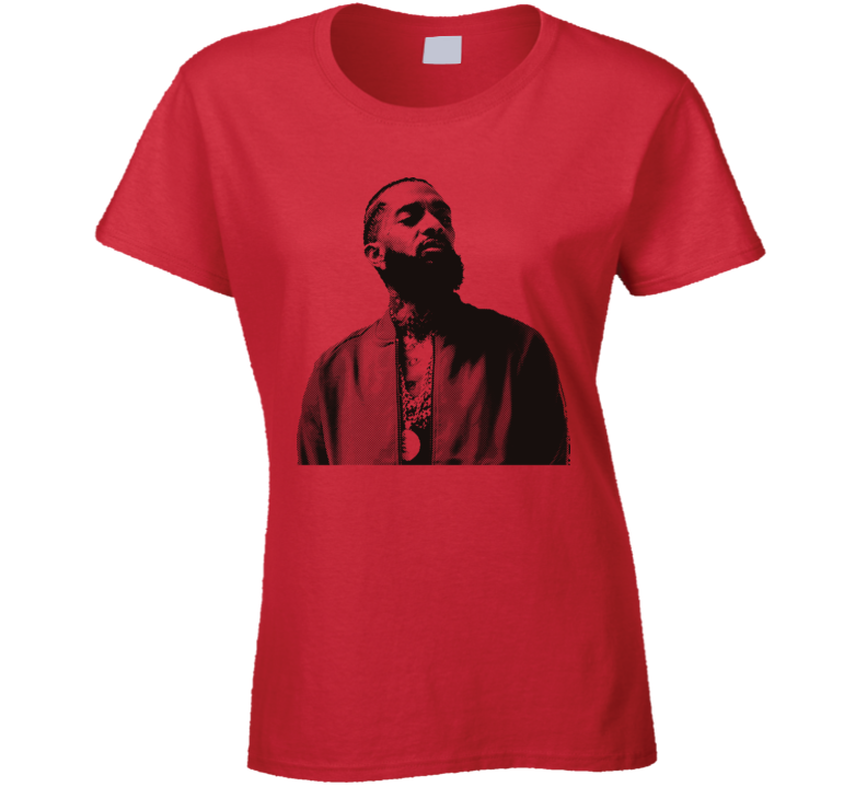 Nipsey Hussle Hip Hop Rap West Side Fan Ladies T Shirt Nipsey Hussle Hip Hop Rap West Side Fan Ladies T Shirt
