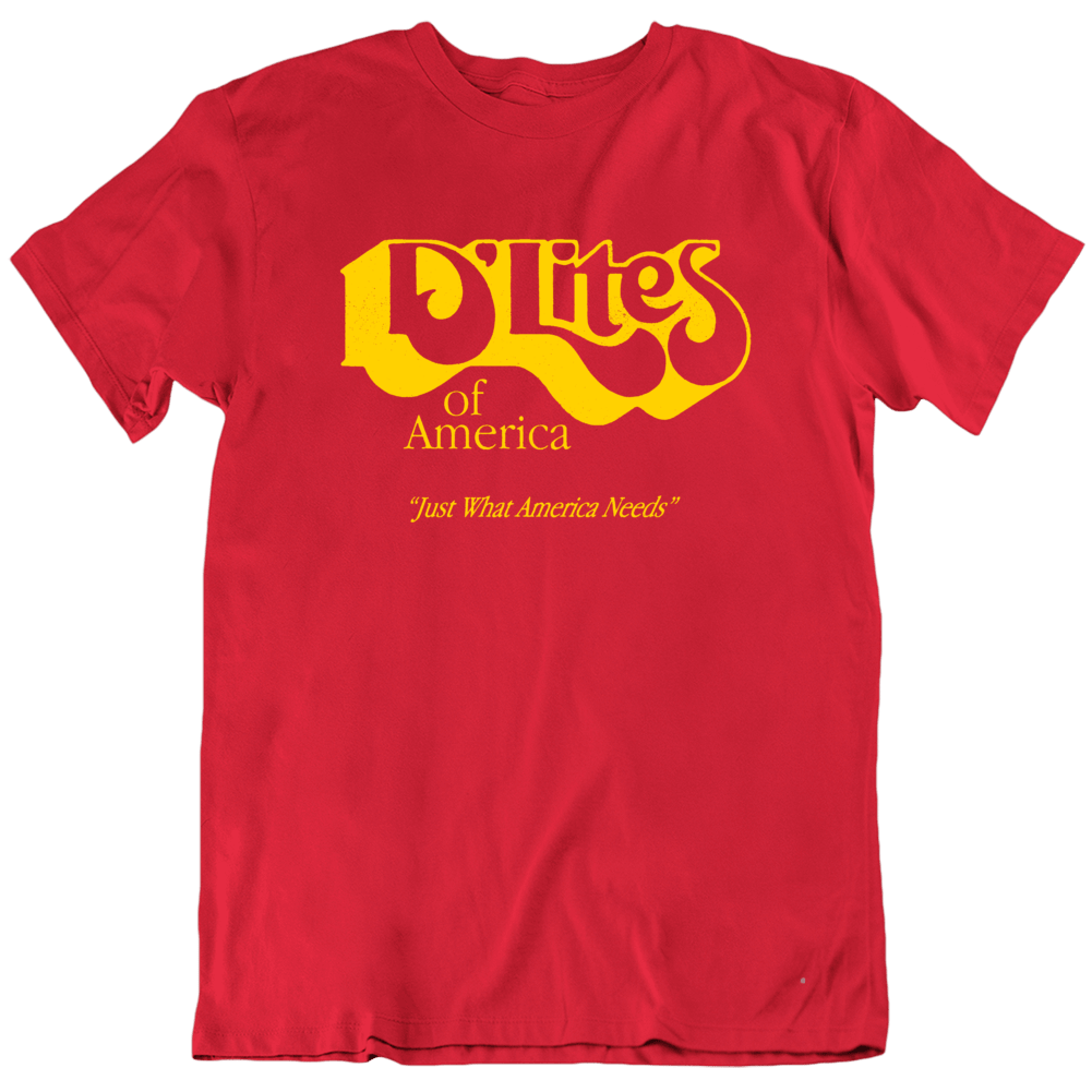 D'lites Restaurant Love Fan T Shirt D'lites Restaurant Love Fan T Shirt