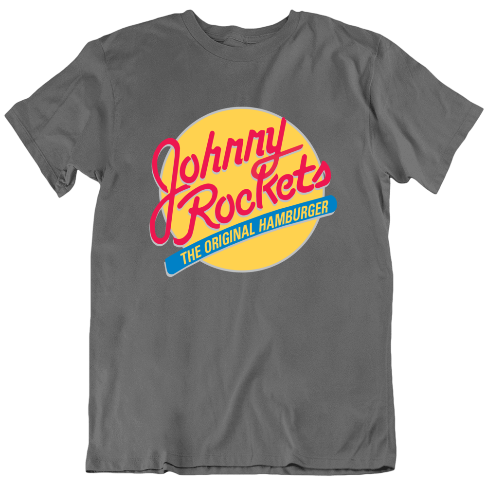 Johnny Rockets Restaurant Love Fan T Shirt Johnny Rockets Restaurant Love Fan T Shirt