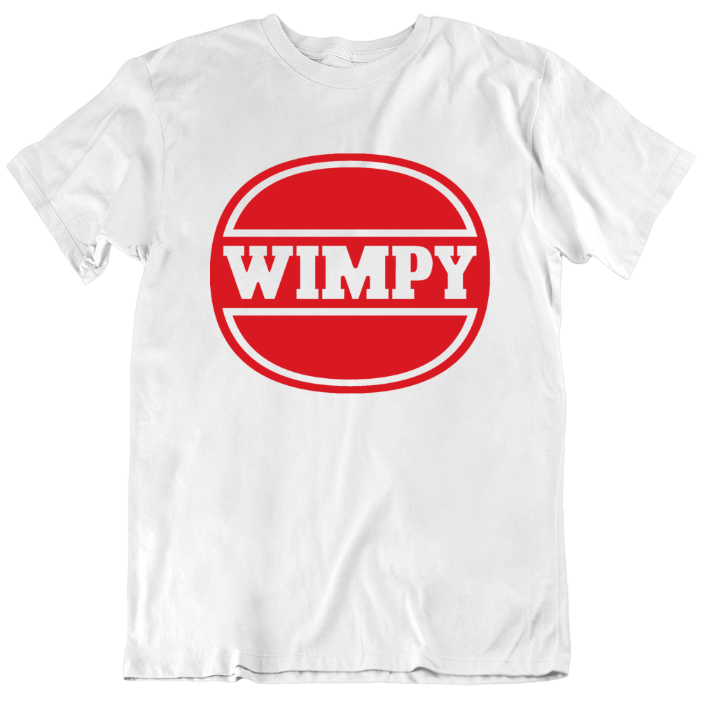 Wimpy Restaurant Love Fan T Shirt Wimpy Restaurant Love Fan T Shirt