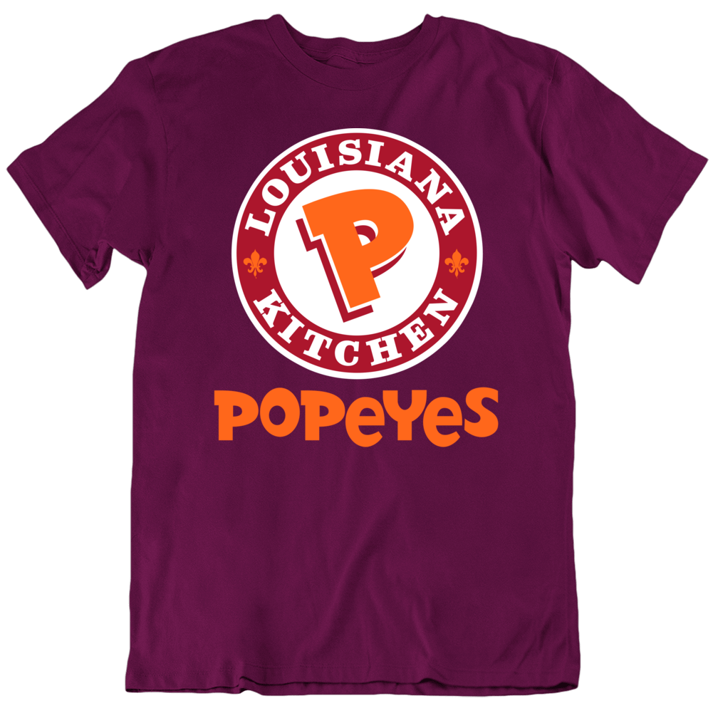 Popeyes Chicken Restaurant Food T Shirt Popeyes Chicken Restaurant Food T Shirt