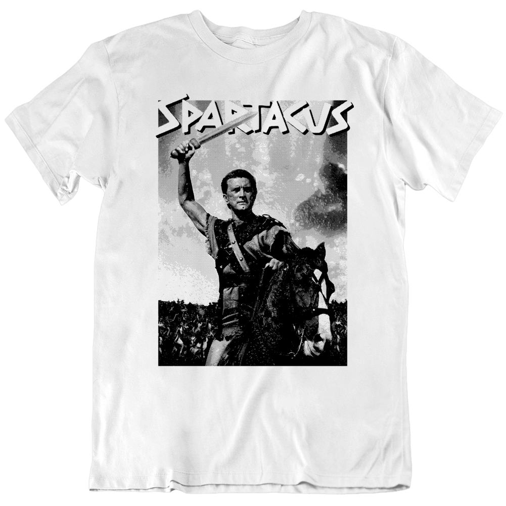 Spartacus Kirk Douglas Vintage Movie Fan T Shirt Spartacus Kirk Douglas Vintage Movie Fan T Shirt