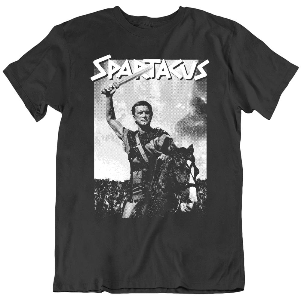 Spartacus Kirk Douglas Legend Movie Fan T Shirt Spartacus Kirk Douglas Legend Movie Fan T Shirt