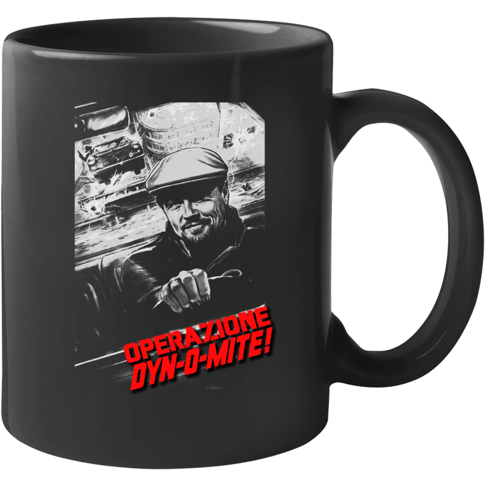 Operazione Dynomite Hollywood Leo Parody Poster On A Mug Operazione Dynomite Hollywood Leo Parody Poster On A Mug
