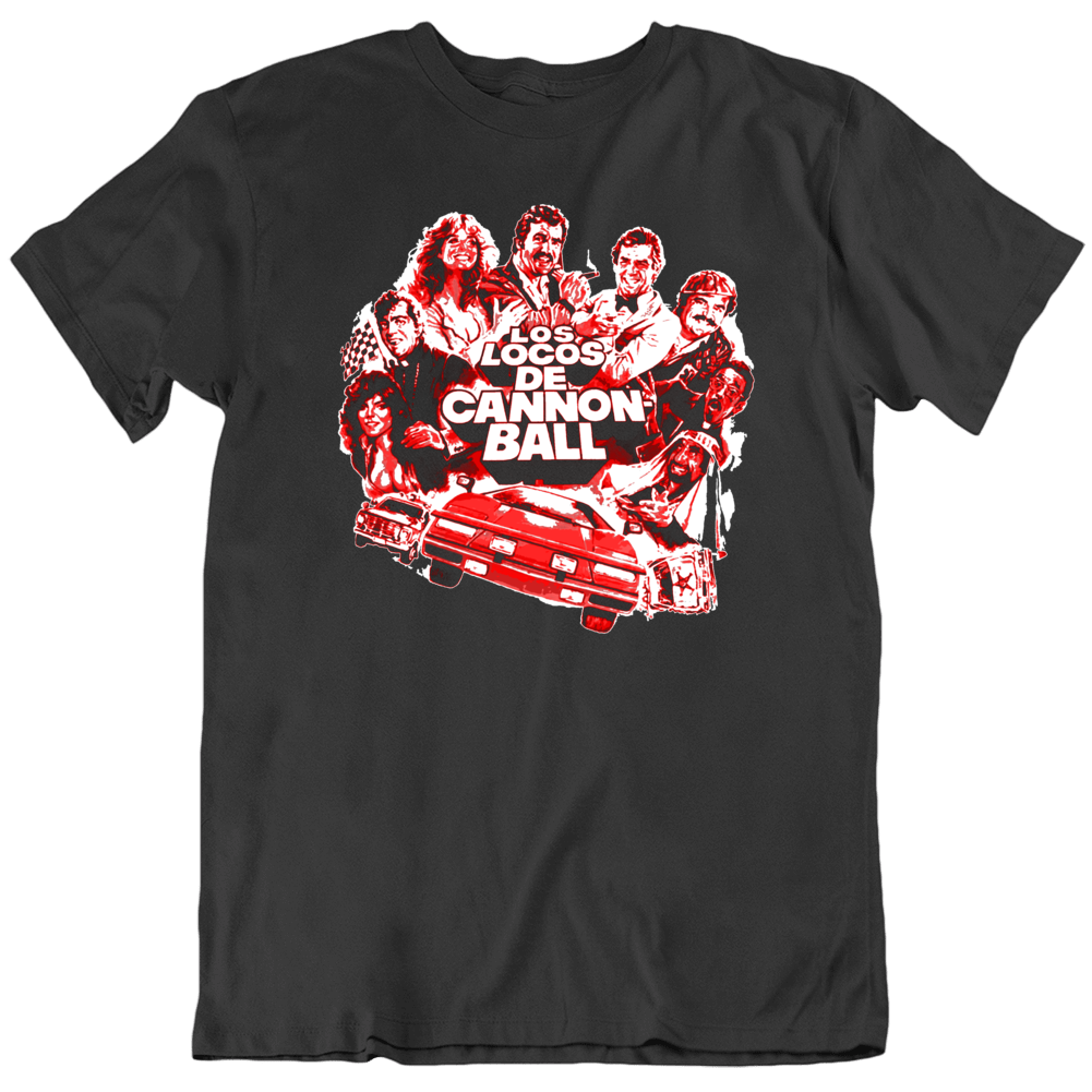 Cannonball Run Burt Reynolds Spanish Title Movie T Shirt Cannonball Run Burt Reynolds Spanish Title Movie T Shirt