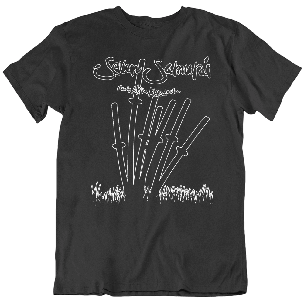 Seven Samurai Akira Kurosawa Japanese Movie T Shirt Seven Samurai Akira Kurosawa Japanese Movie T Shirt