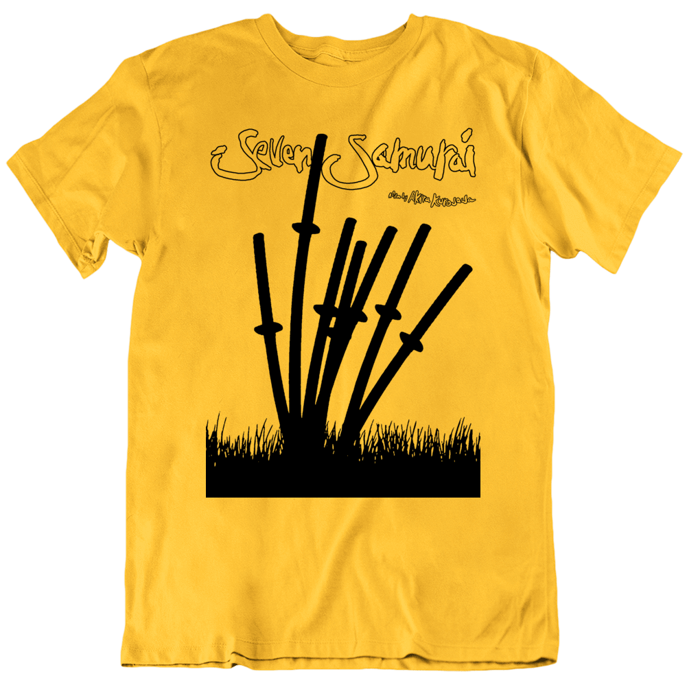 Seven Samurai Akira Kurosawa Japanese Movie Fan T Shirt Seven Samurai Akira Kurosawa Japanese Movie Fan T Shirt