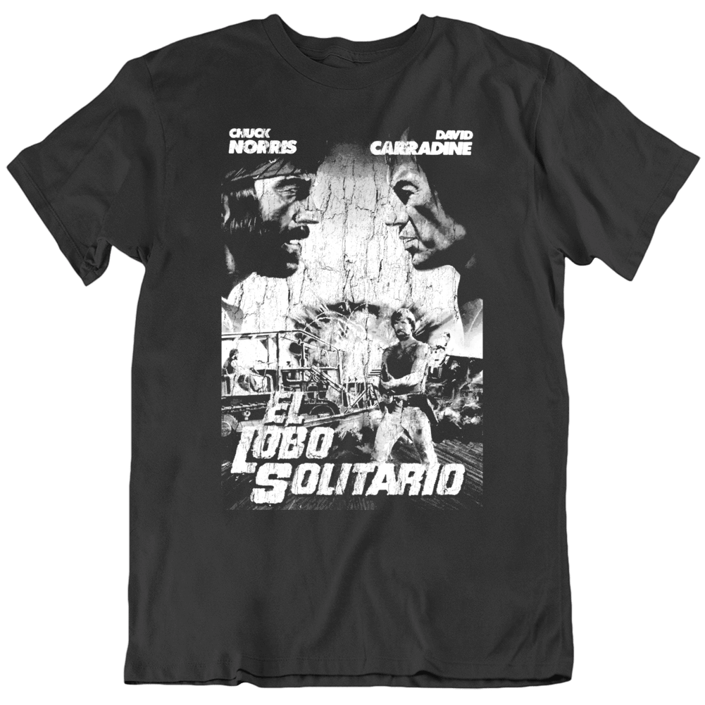Chuck Norris Spanish Title Lone Wolf Mcquade Movie Fan T Shirt Chuck Norris Spanish Title Lone Wolf Mcquade Movie Fan T Shirt