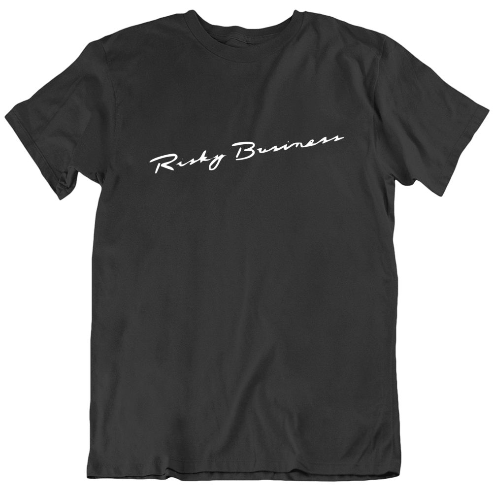 Risky Business 80s Tom Cruise Movie Fan T Shirt Risky Business 80s Tom Cruise Movie Fan T Shirt