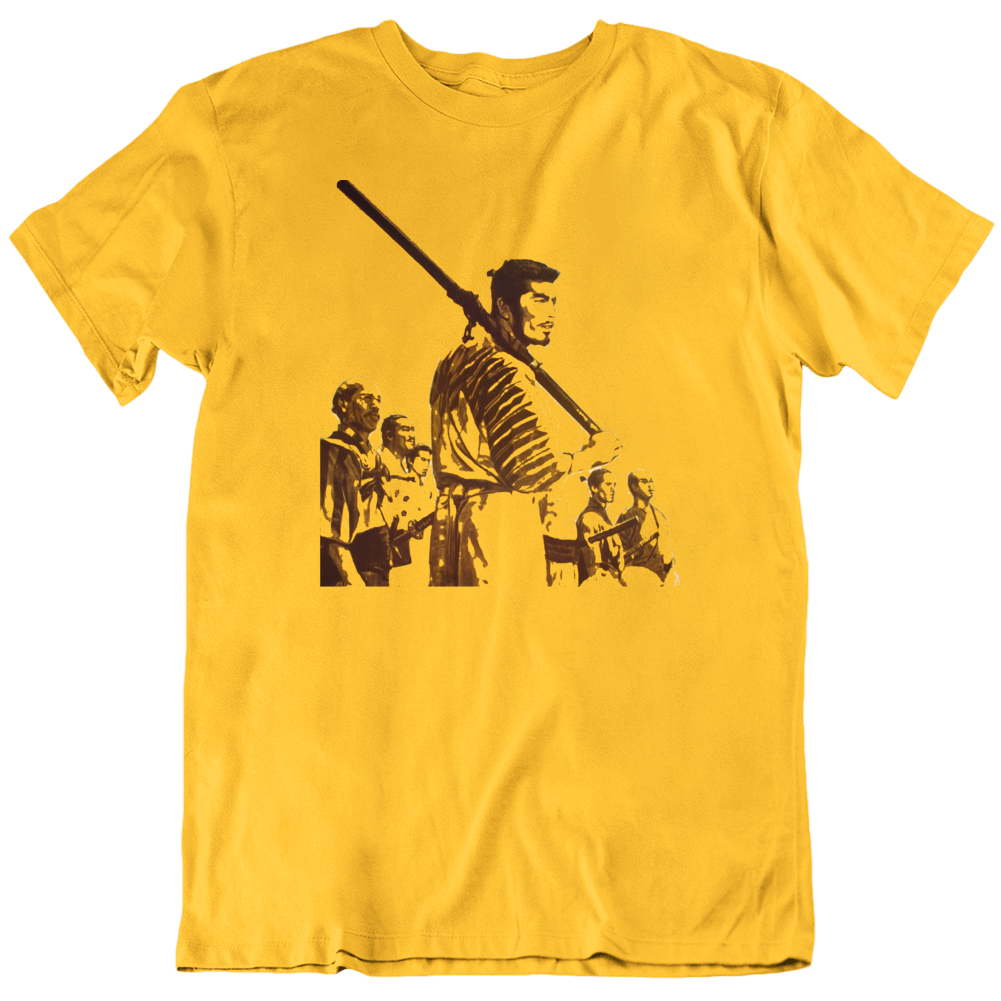 Seven Samurai Akira Kurosawa Japanese Movie T Shirt Seven Samurai Akira Kurosawa Japanese Movie T Shirt
