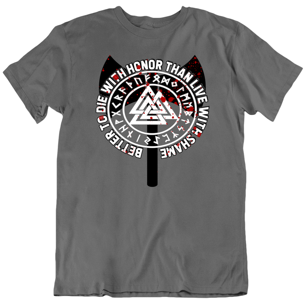 Viking Quote Symbol Die With Honor Normans T Shirt Viking Quote Symbol Die With Honor Normans T Shirt