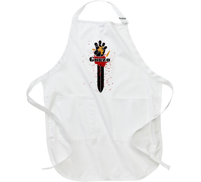 Gonzo Journalism Hunter S Thompson Legendary Logo Fan Apron Gonzo Journalism Hunter S Thompson Legendary Logo Fan Apron