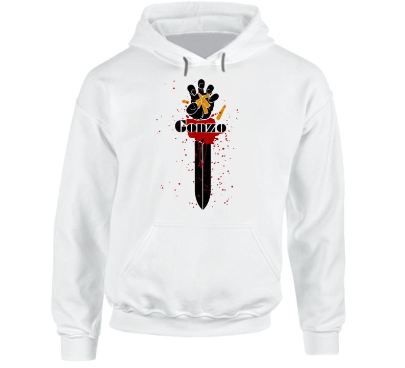 Gonzo Journalism Hunter S Thompson Legendary Logo Fan Hoodie Gonzo Journalism Hunter S Thompson Legendary Logo Fan Hoodie