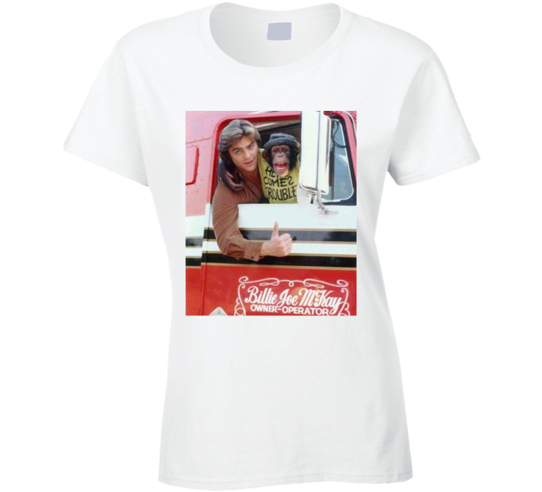 Bj And The Bear 70s Tv Show Ladies T Shirt Bj And The Bear 70s Tv Show Ladies T Shirt
