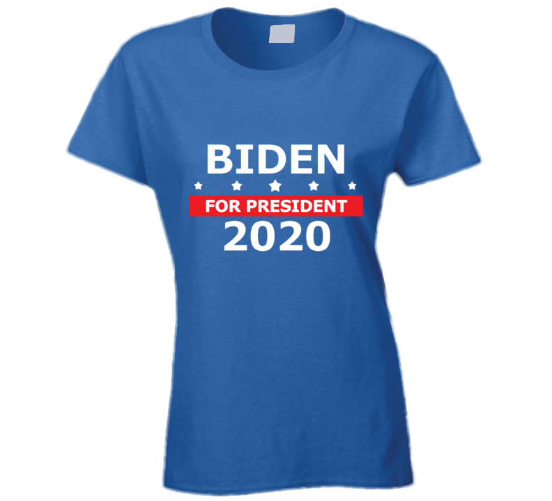 Joe Biden For President Usa Democrat Ladies T Shirt Joe Biden For President Usa Democrat Ladies T Shirt