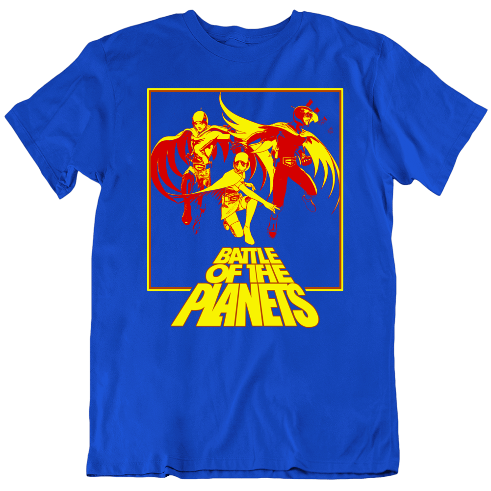 Battle Of The Planets G-force Cartoon 80s Retro T Shirt Battle Of The Planets G-force Cartoon 80s Retro T Shirt