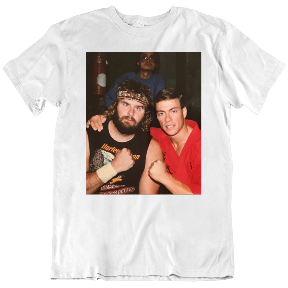 Jean Claude Van Damme Bloodsport Mma Movie T Shirt Jean Claude Van Damme Bloodsport Mma Movie T Shirt