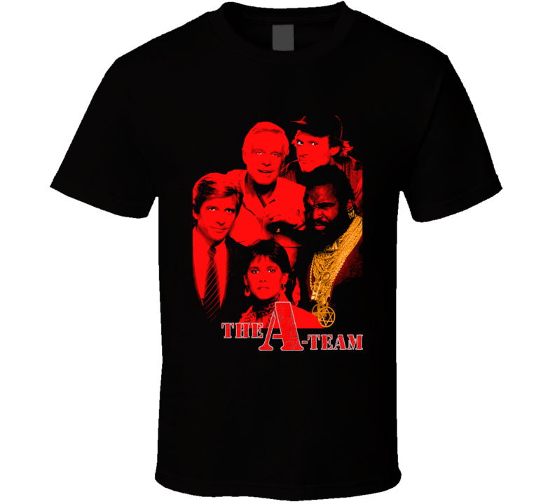 The A Team Mr T Classic 80s Tv Fan T Shirt The A Team Mr T Classic 80s Tv Fan T Shirt