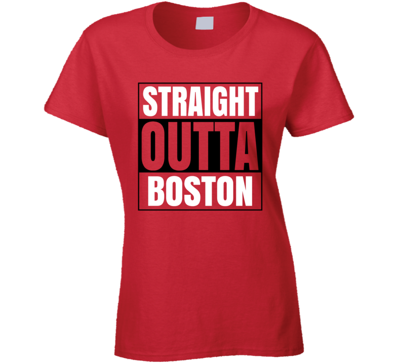Straight Ouuta Boston Tom Brady Football Funny Tampa Bay Ladies T Shirt Straight Ouuta Boston Tom Brady Football Funny Tampa Bay Ladies T Shirt