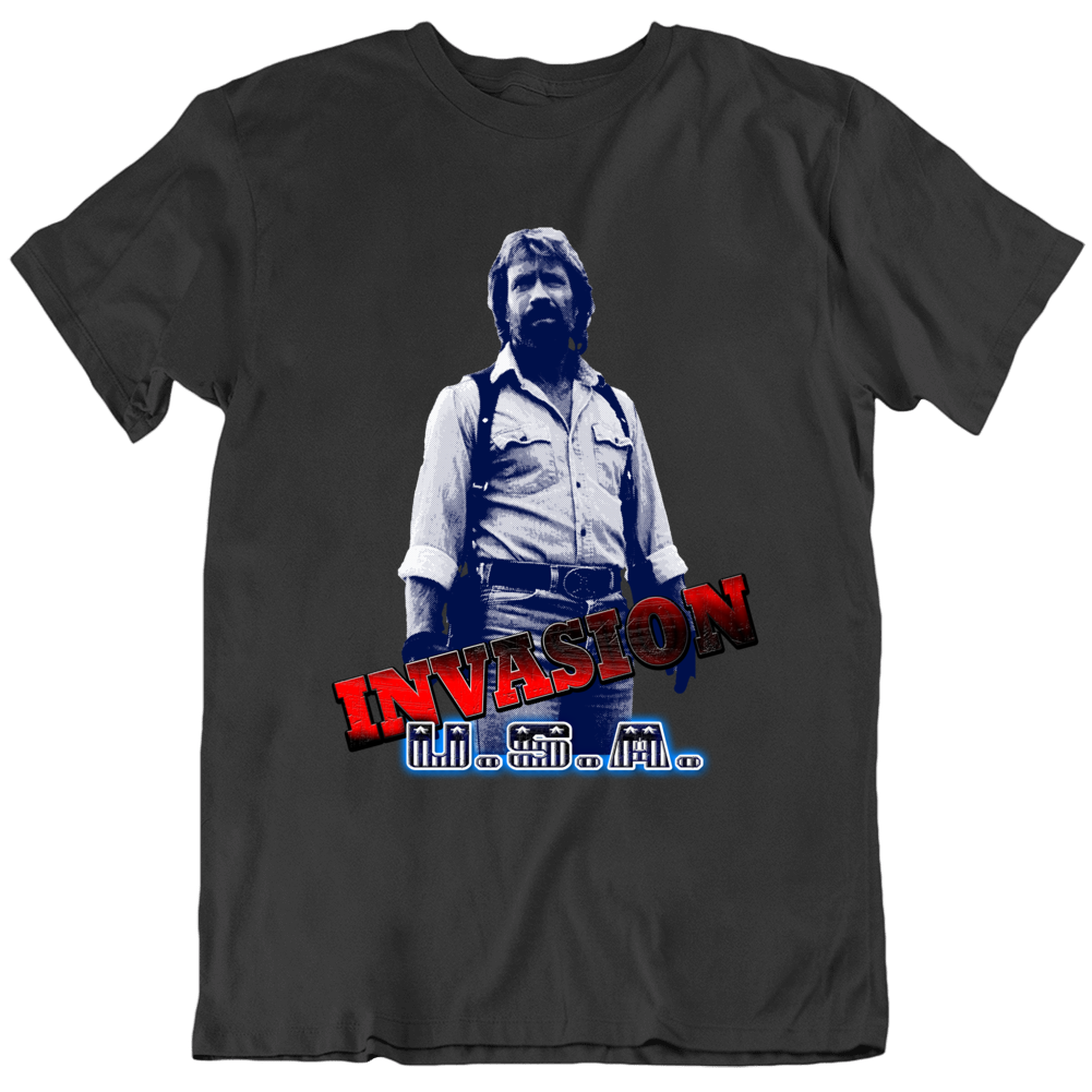 Chuck Norris Invasion Usa Movie Fan T Shirt Chuck Norris Invasion Usa Movie Fan T Shirt