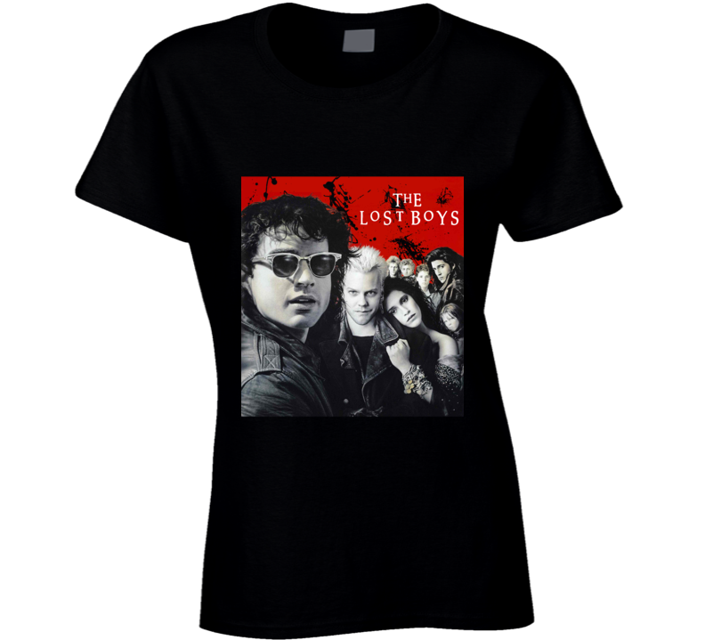 The Lost Boys Vampire Movie Fan Ladies T Shirt The Lost Boys Vampire Movie Fan Ladies T Shirt