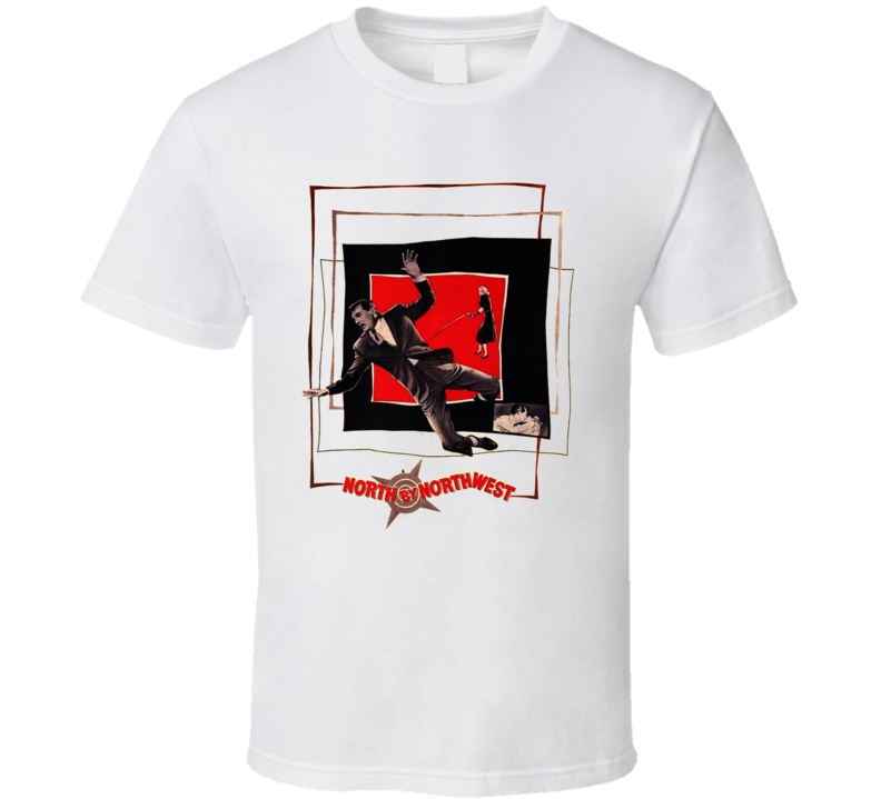 North by Northwest Hitchcock Cary Grant t shirt North by Northwest Hitchcock Cary Grant t shirt
