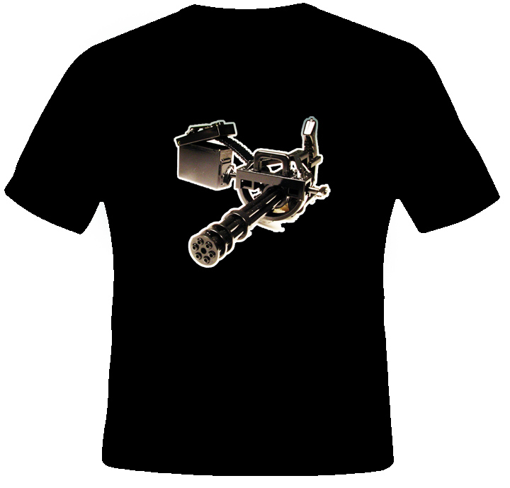 Old Painless Gatling Gun Predator t shirt Old Painless Gatling Gun Predator t shirt