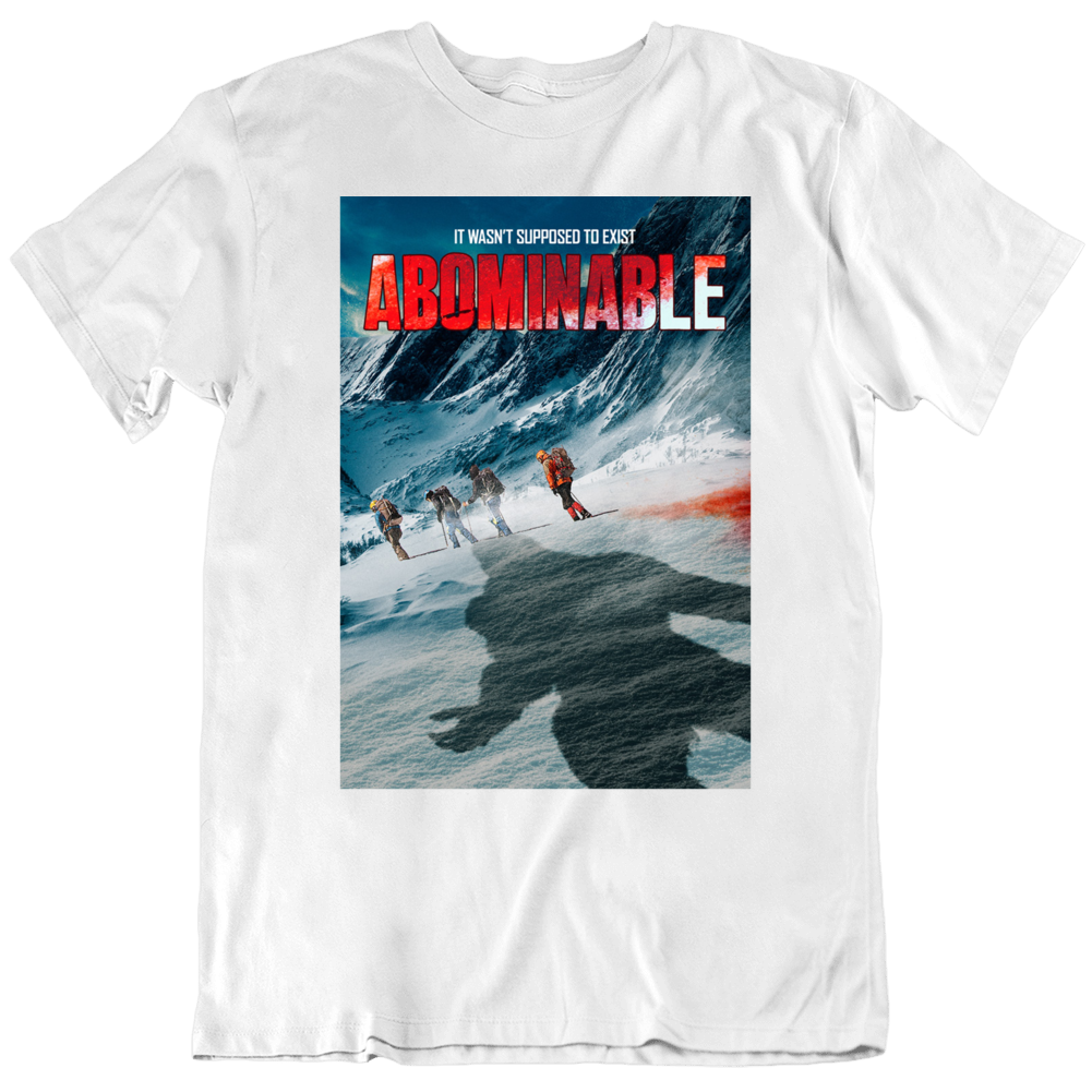 Abominable Snowman Yeti Movie Fan T Shirt Abominable Snowman Yeti Movie Fan T Shirt