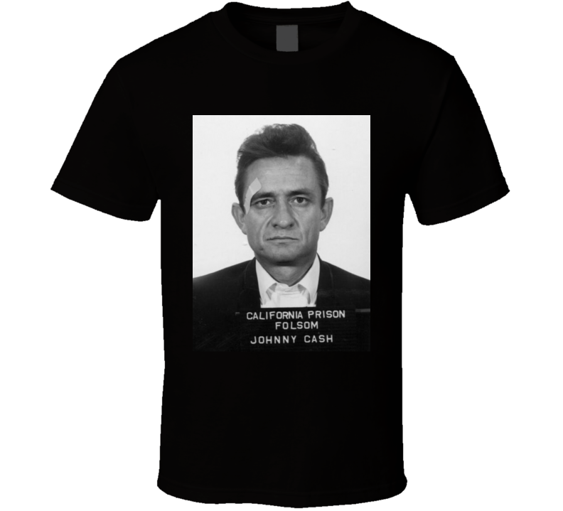 Johnny Cash Folsom Prison Legend Country Rock Blues Fan T Shirt Johnny Cash Folsom Prison Legend Country Rock Blues Fan T Shirt