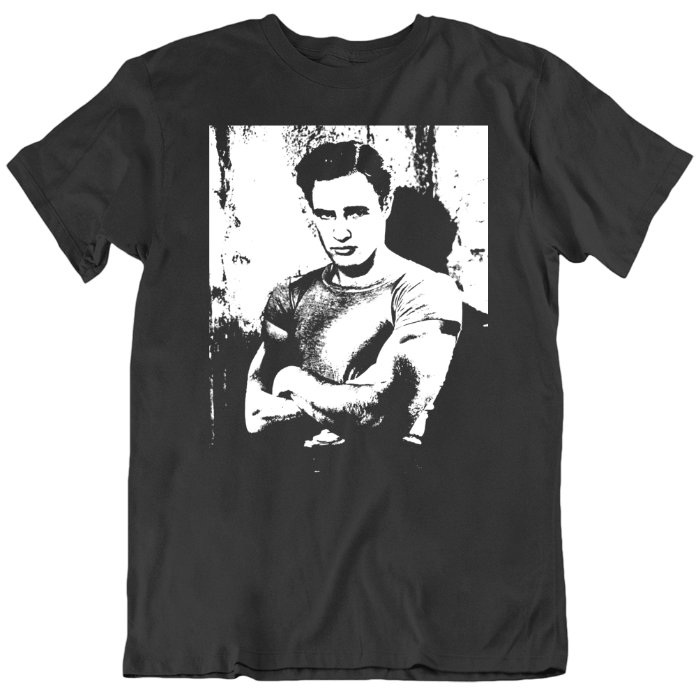 Marlon Brando A Streetcar Named Desire Movie Fan Icon T Shirt Marlon Brando A Streetcar Named Desire Movie Fan Icon T Shirt