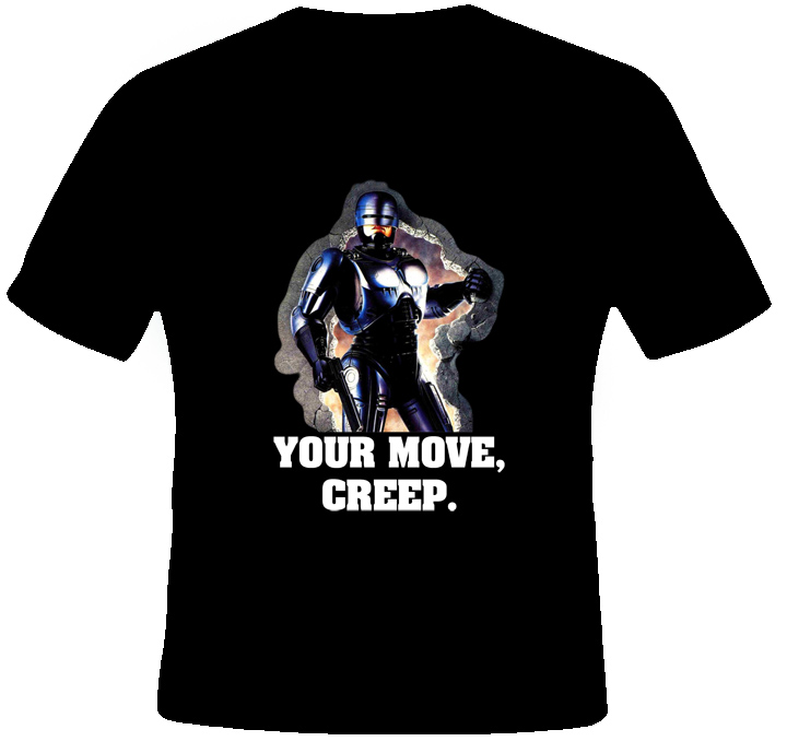 Robocop movie quotes funny t shirt Robocop movie quotes funny t shirt