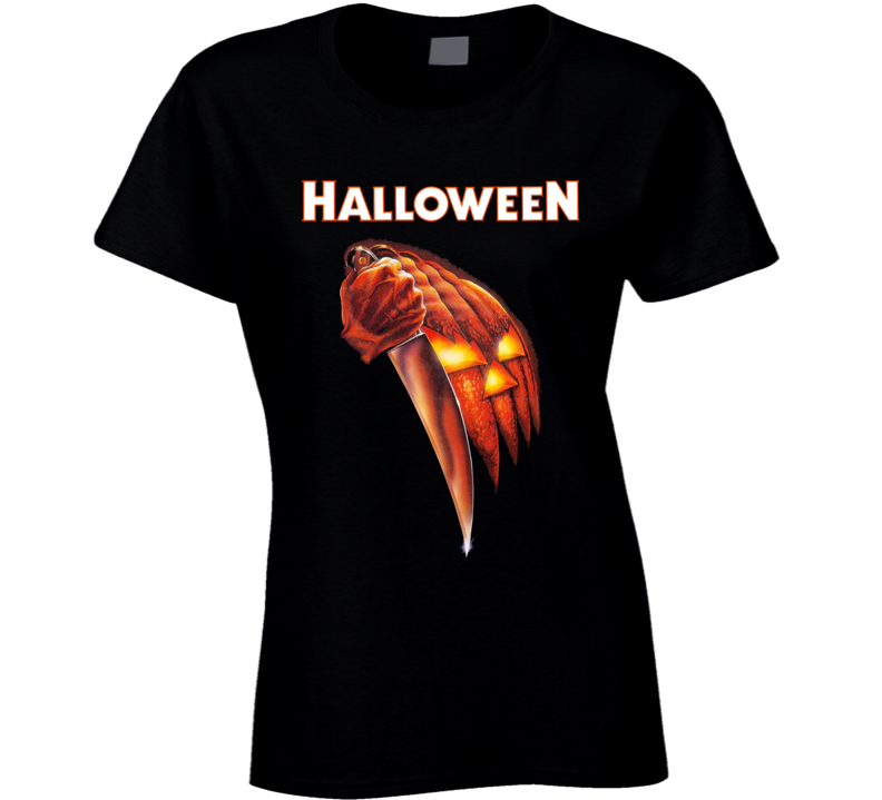 Halloween Michael Myers Classic Horror Movie Fan Ladies T Shirt Halloween Michael Myers Classic Horror Movie Fan Ladies T Shirt