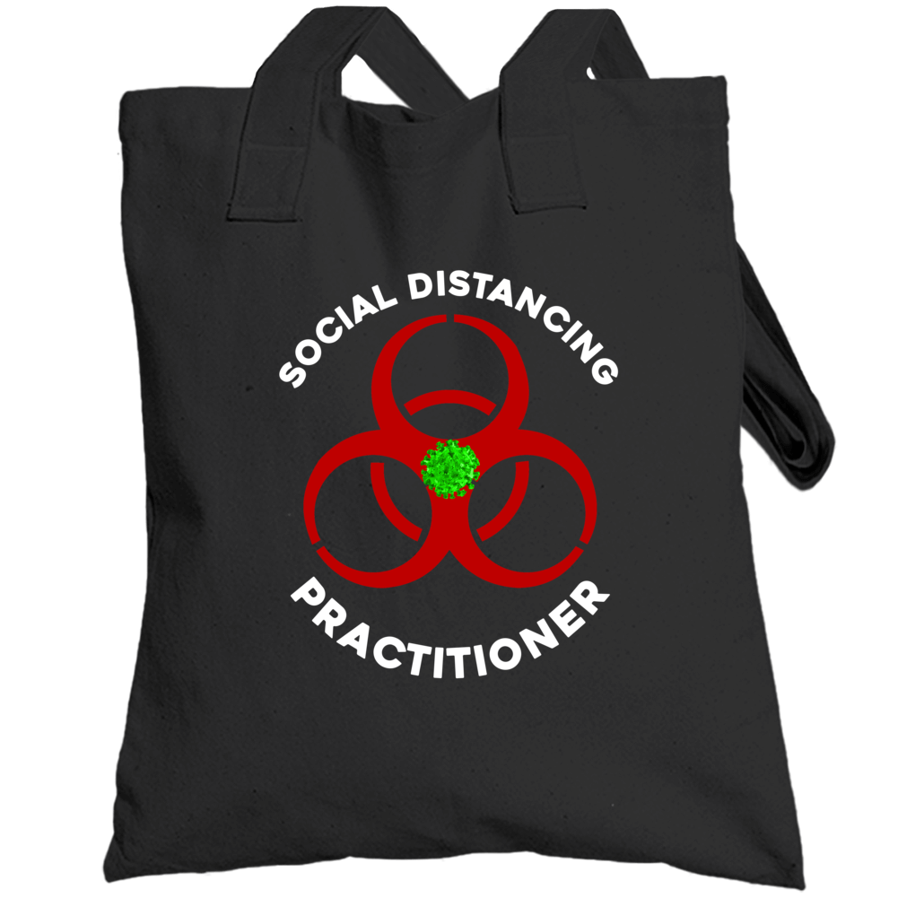 Social Distancing Practitioner Totebag Social Distancing Practitioner Totebag