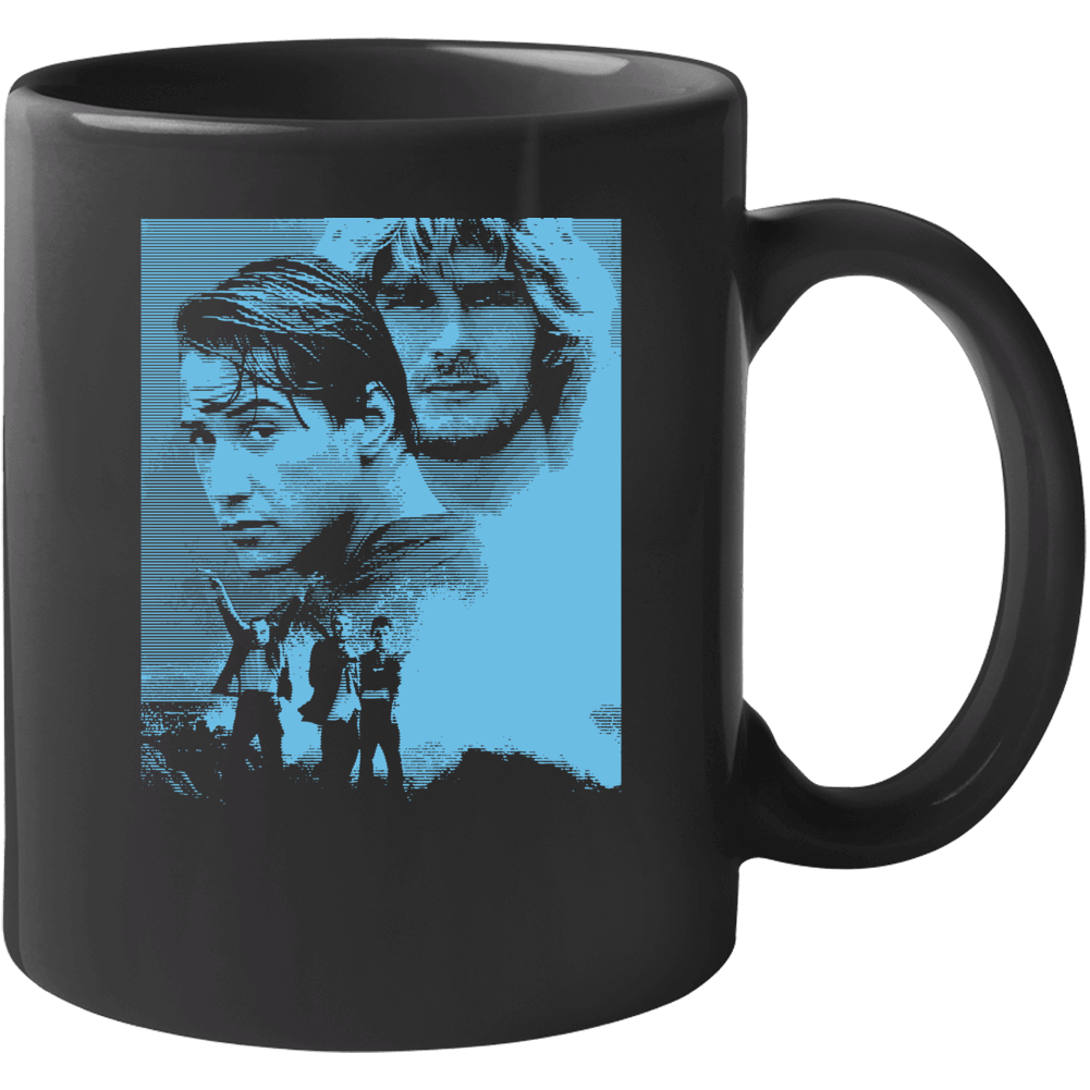 Point Breadk Swayze Keanu Reeves 90s Movie Fan Mug Point Breadk Swayze Keanu Reeves 90s Movie Fan Mug