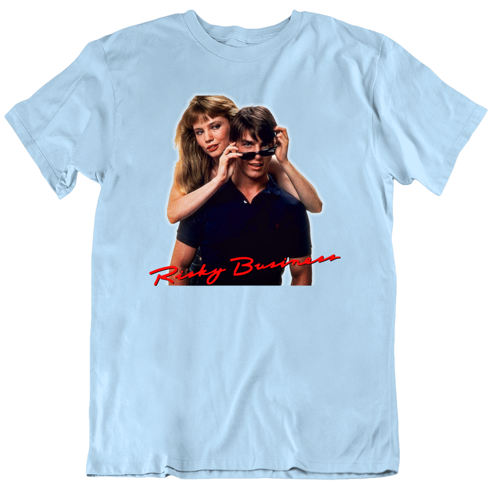 Tom Cruise Risky Business 80s Movie Fan T Shirt Tom Cruise Risky Business 80s Movie Fan T Shirt