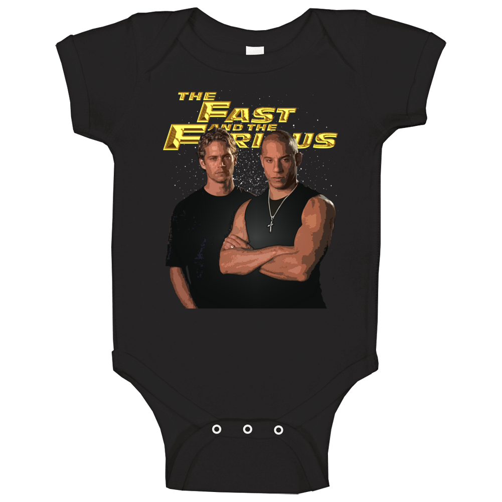 The Fast And The Furious Car Racing Movie Fan Baby One Piece The Fast And The Furious Car Racing Movie Fan Baby One Piece