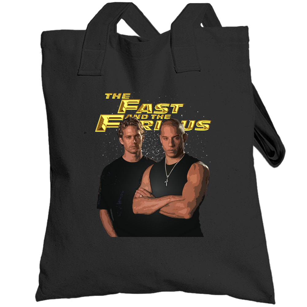 The Fast And The Furious Car Racing Movie Fan Totebag The Fast And The Furious Car Racing Movie Fan Totebag