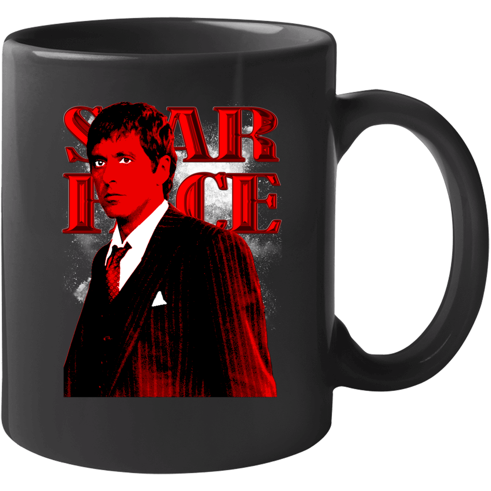 Scarface Tony Montana Al Pacino Gangster Movie 80s Classic Fan Mug Scarface Tony Montana Al Pacino Gangster Movie 80s Classic Fan Mug