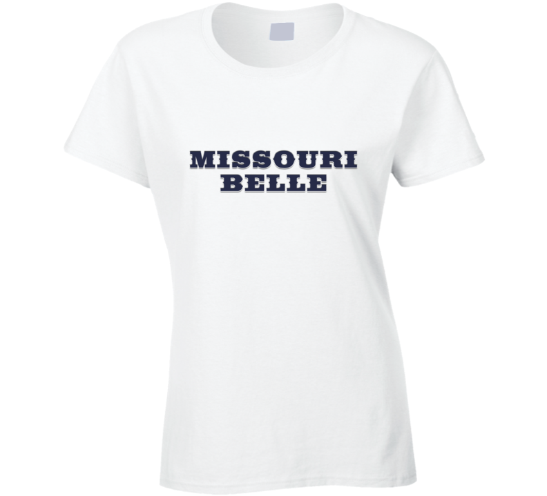 Ozark Missouri Belle Casino Fan Ladies T Shirt Ozark Missouri Belle Casino Fan Ladies T Shirt