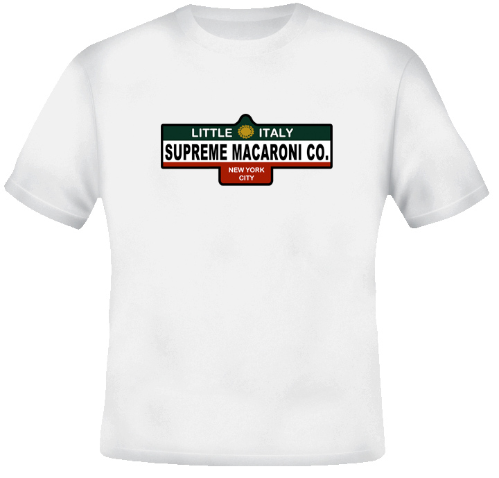 Supreme Macaroni Little Italy Leon t shirt Supreme Macaroni Little Italy Leon t shirt