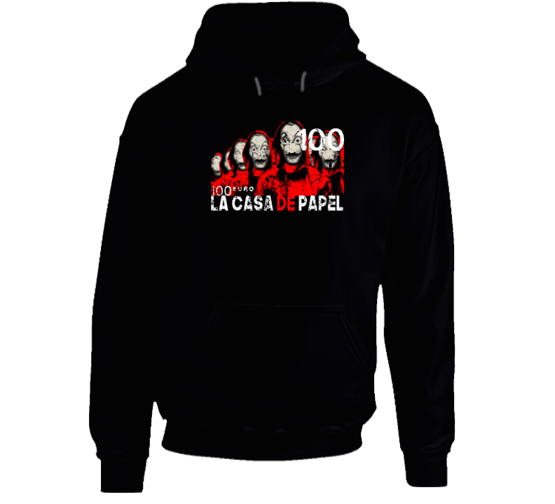 La Casa De Papel Money Heist Spanish Series Fan Hoodie La Casa De Papel Money Heist Spanish Series Fan Hoodie