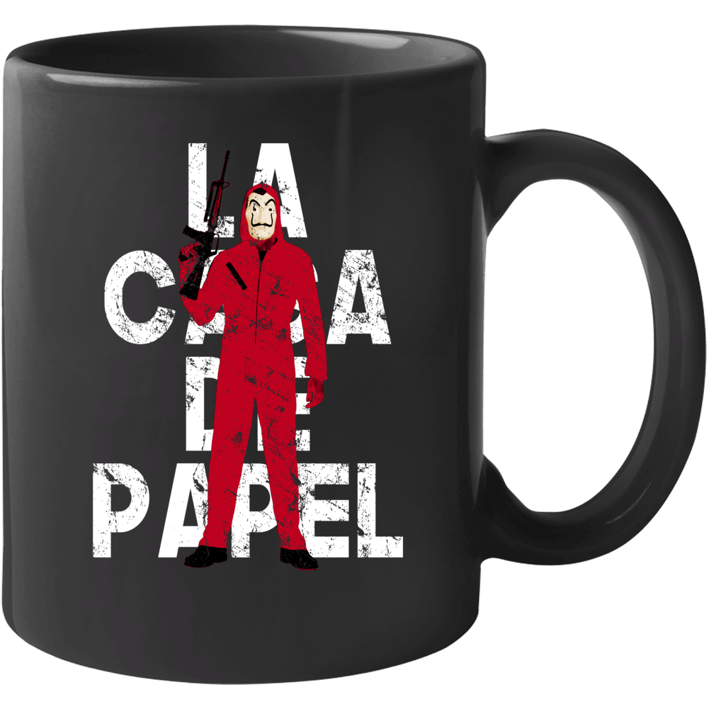 La Casa De Papel Money Heist Spanish Tv Fan Mug La Casa De Papel Money Heist Spanish Tv Fan Mug