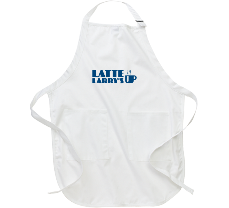 Latte Larry Coffee Curb Parody Mug Apron Latte Larry Coffee Curb Parody Mug Apron