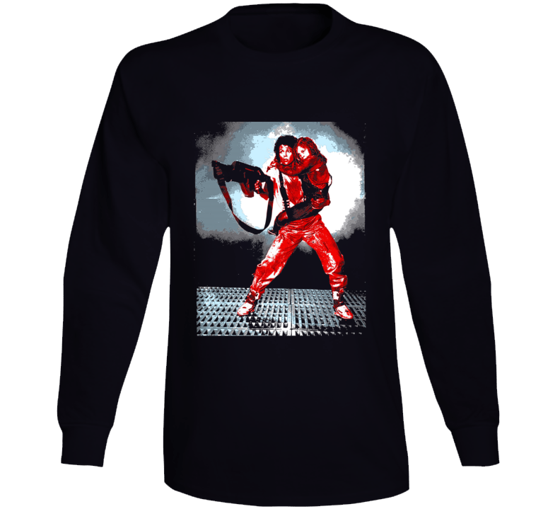 Aliens Sigourney Weaver Movie Long Sleeve Aliens Sigourney Weaver Movie Long Sleeve