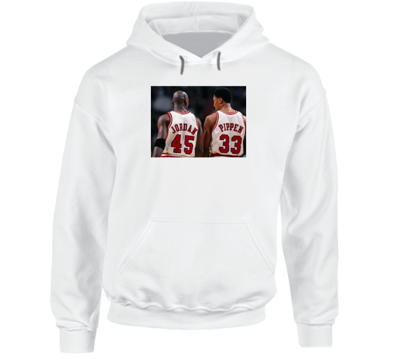 Michael Jordan Scottie Pippen The Last Dance Basketball Hoodie Michael Jordan Scottie Pippen The Last Dance Basketball Hoodie