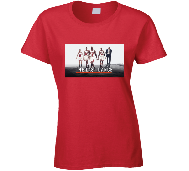 The Last Dance Michael Jordan Basketball Ladies T Shirt The Last Dance Michael Jordan Basketball Ladies T Shirt