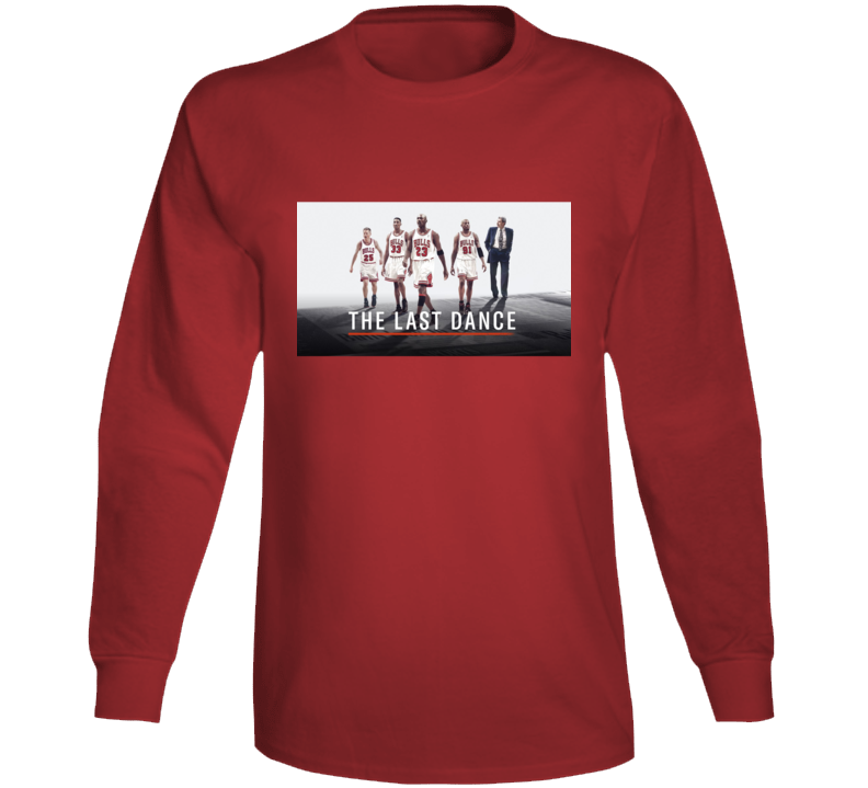 The Last Dance Michael Jordan Basketball Long Sleeve The Last Dance Michael Jordan Basketball Long Sleeve