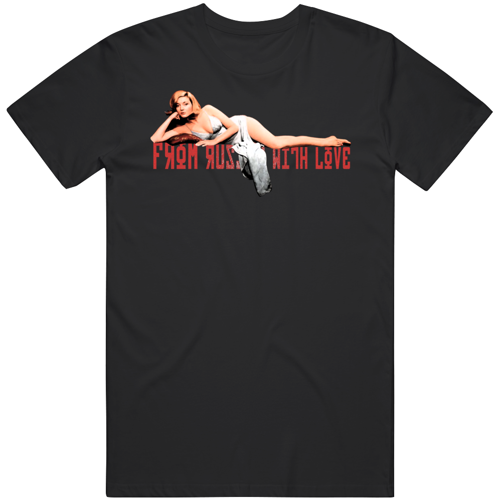 From Russia With Love James Bond Sean Connery 007 Movie T Shirt From Russia With Love James Bond Sean Connery 007 Movie T Shirt