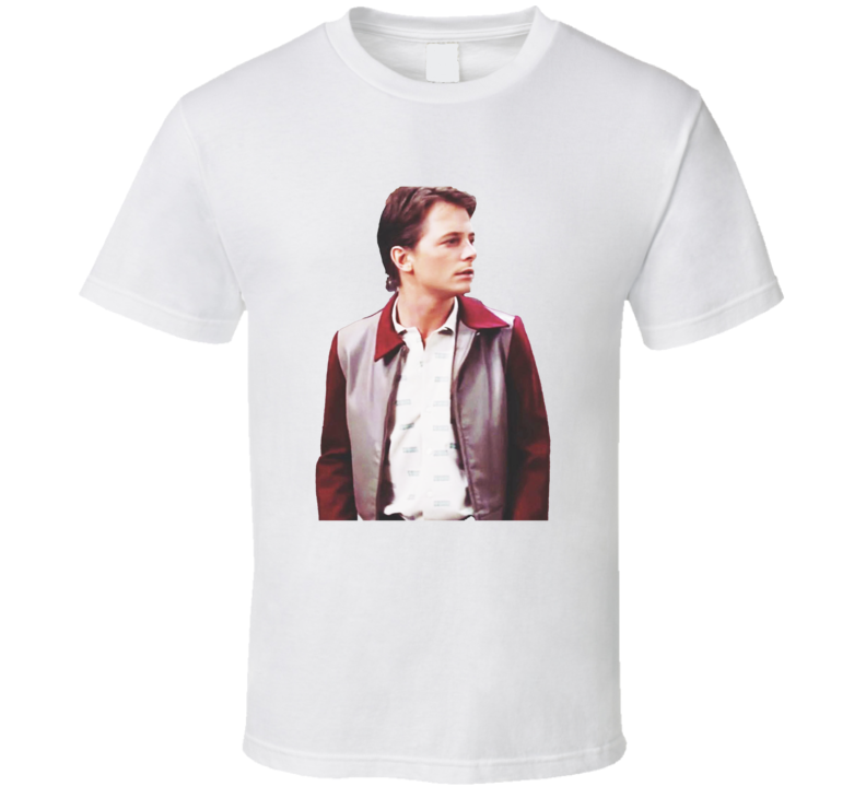 Marty Back To The Future 80s Movie Fan T Shirt Marty Back To The Future 80s Movie Fan T Shirt