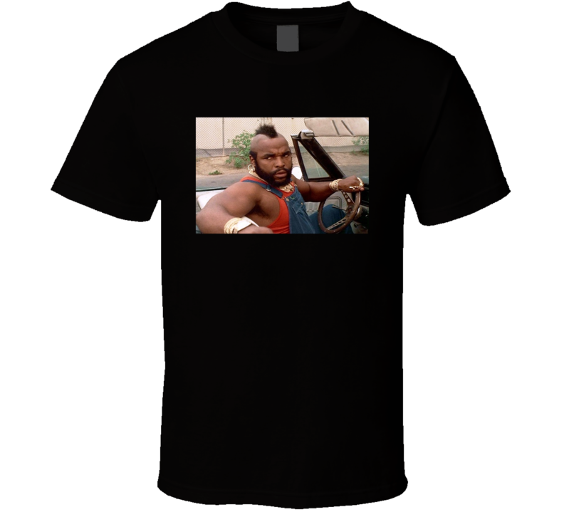 Mr T A-team 80s Tv Fan T Shirt Mr T A-team 80s Tv Fan T Shirt